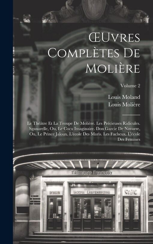 Couverture_OEuvres Complètes De Molière