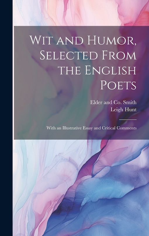 Couverture_Wit and Humor, Selected From the English Poets