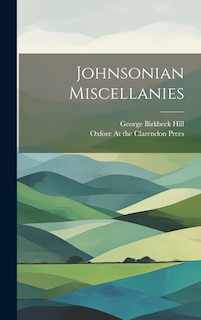 Front cover_Johnsonian Miscellanies