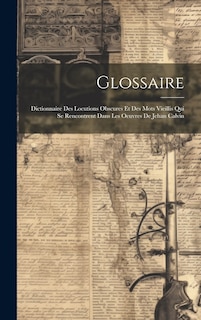 Front cover_Glossaire