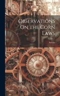 Couverture_Observations On the Corn Laws