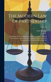 Couverture_The Modern Law of Partnership