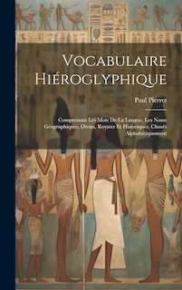 Front cover_Vocabulaire Hiéroglyphique