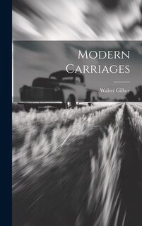 Front cover_Modern Carriages