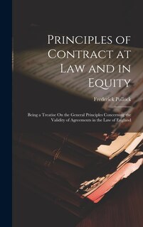 Front cover_Principles of Contract at Law and in Equity