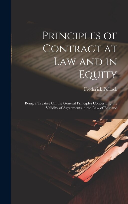 Front cover_Principles of Contract at Law and in Equity
