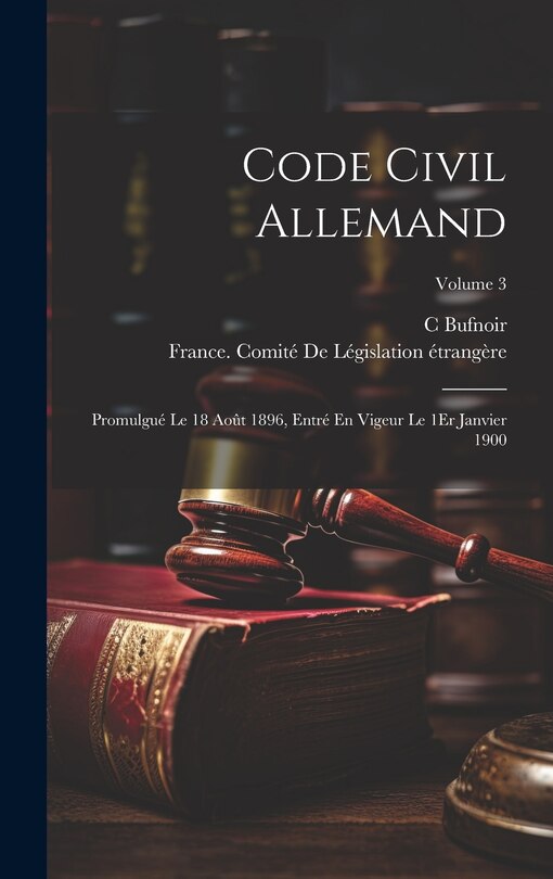 Front cover_Code Civil Allemand