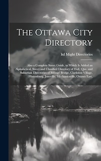 Front cover_The Ottawa City Directory