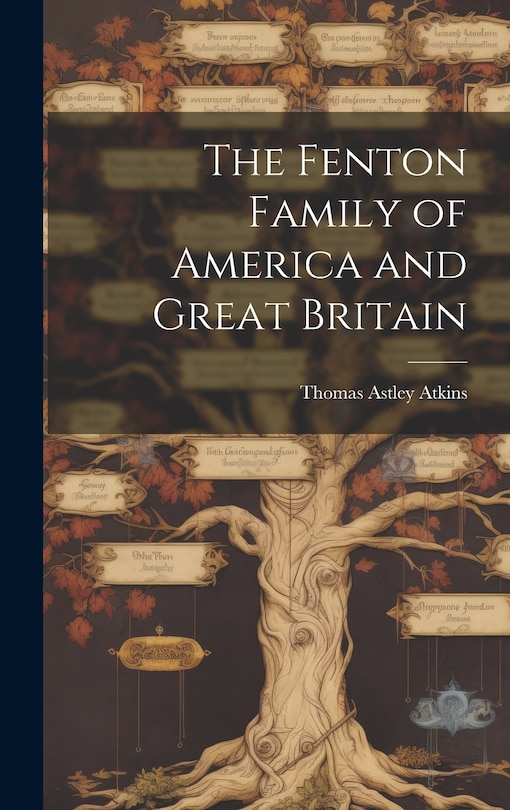 Front cover_The Fenton Family of America and Great Britain