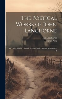 Couverture_The Poetical Works of John Langhorne