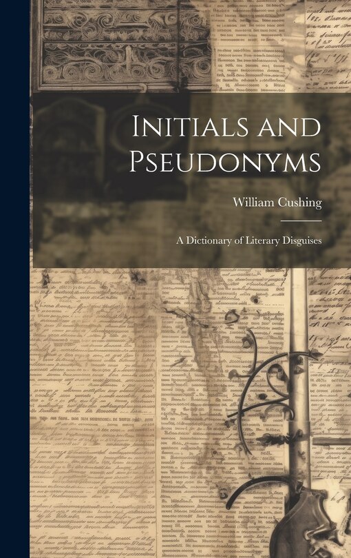 Couverture_Initials and Pseudonyms