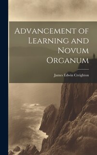 Front cover_Advancement of Learning and Novum Organum