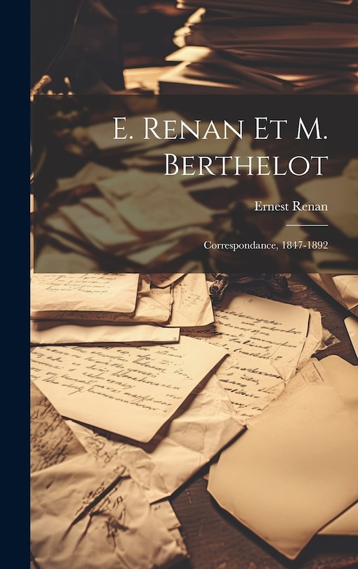 Front cover_E. Renan Et M. Berthelot