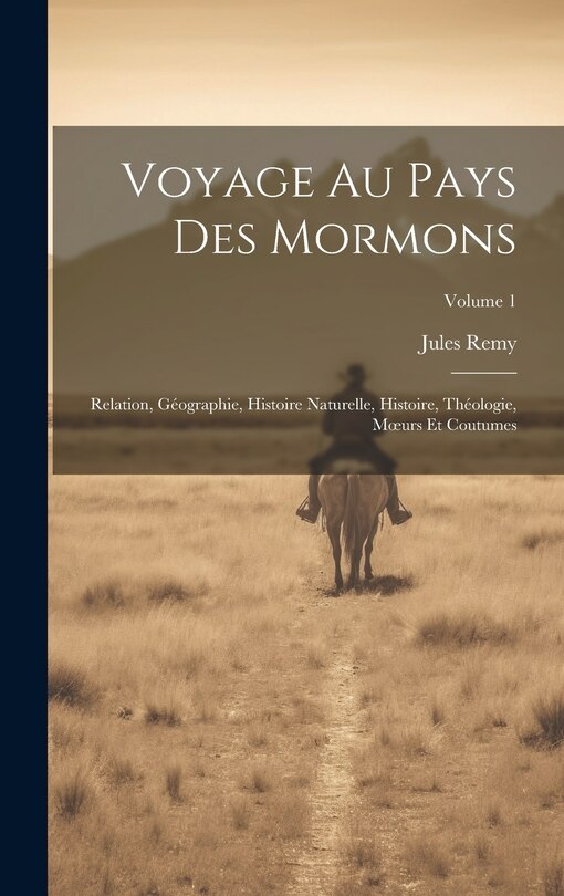 Couverture_Voyage Au Pays Des Mormons
