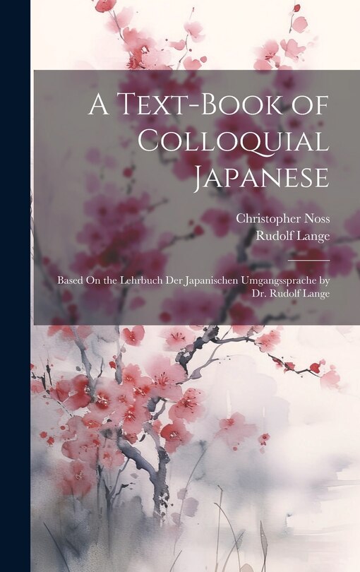 Front cover_A Text-Book of Colloquial Japanese