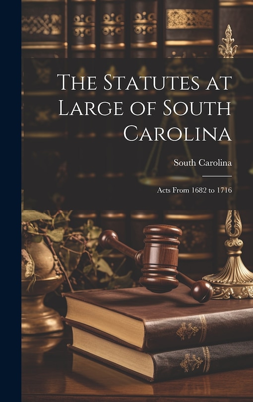 Front cover_The Statutes at Large of South Carolina