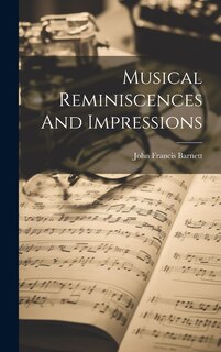 Couverture_Musical Reminiscences And Impressions