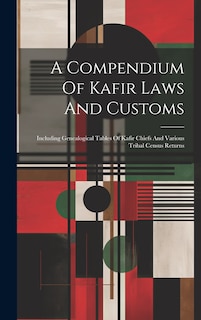 Couverture_A Compendium Of Kafir Laws And Customs