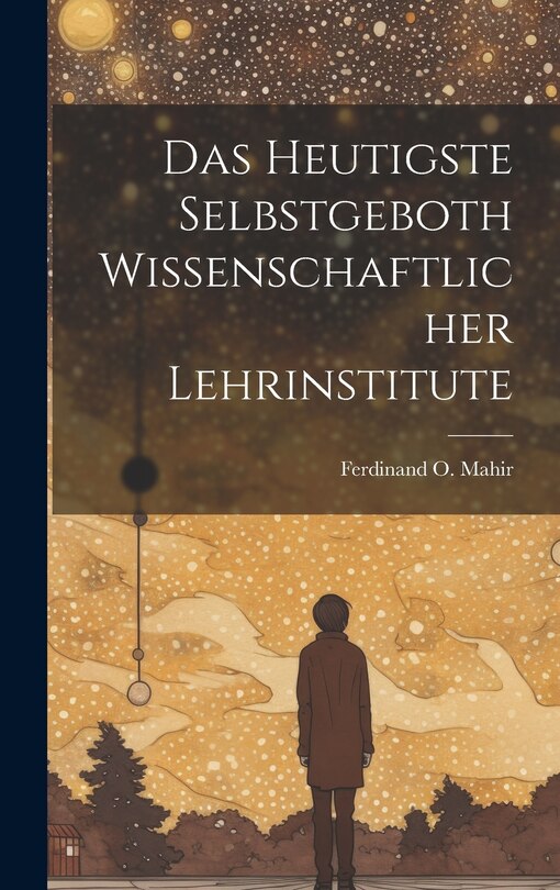Front cover_Das Heutigste Selbstgeboth Wissenschaftlicher Lehrinstitute