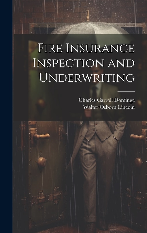 Front cover_Fire Insurance Inspection and Underwriting