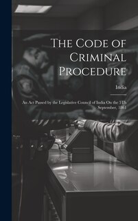 Front cover_The Code of Criminal Procedure