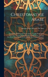 Couverture_Chrestomathie Arabe