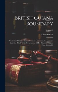 Front cover_British Guiana Boundary