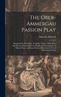 Front cover_The Ober-Ammergau Passion Play