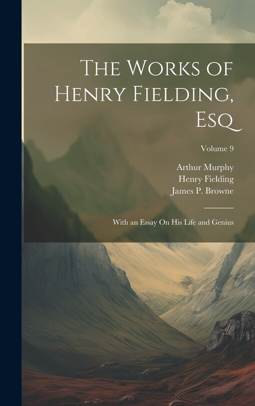 Couverture_The Works of Henry Fielding, Esq