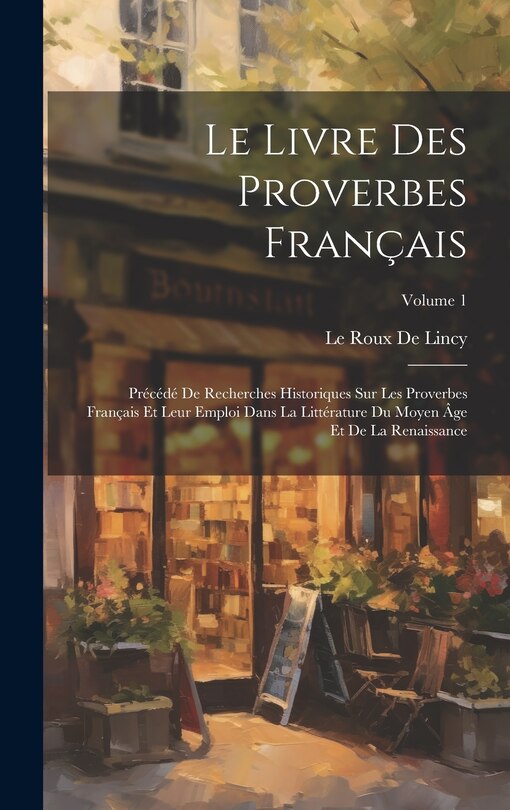 Couverture_Le Livre Des Proverbes Français