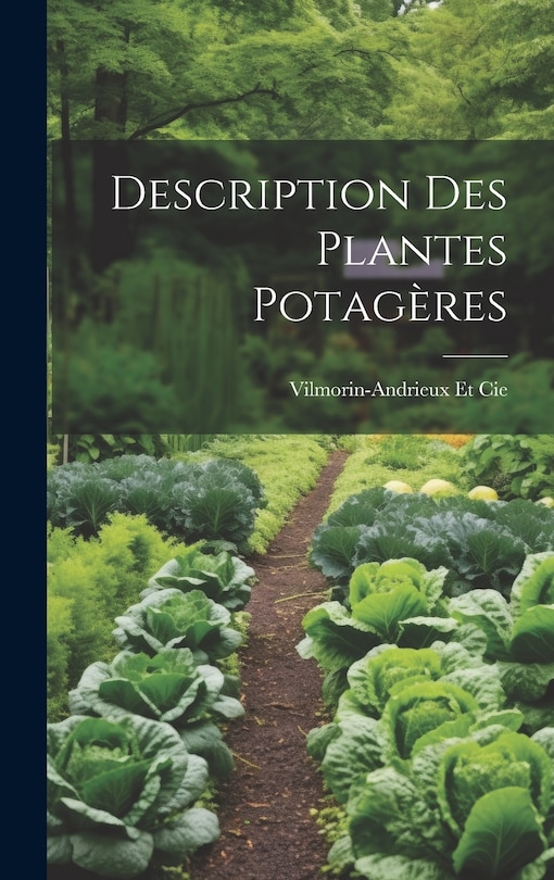 Couverture_Description Des Plantes Potag&egrave;res