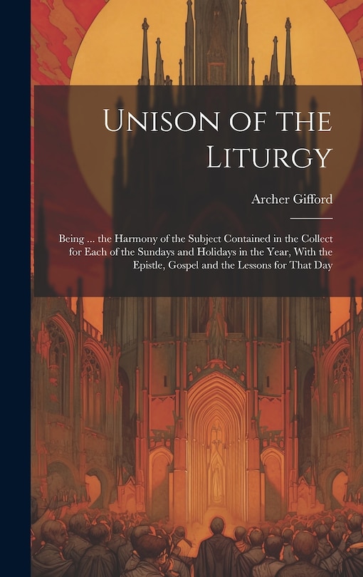 Front cover_Unison of the Liturgy