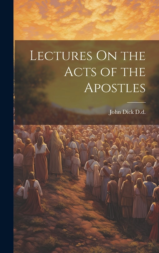Couverture_Lectures On the Acts of the Apostles