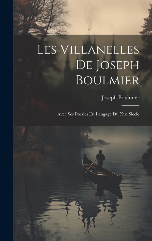 Couverture_Les Villanelles De Joseph Boulmier