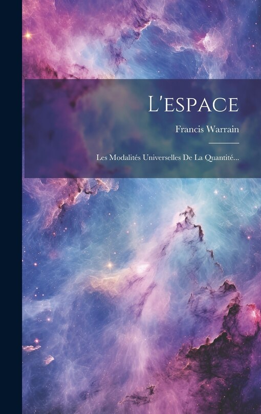 Front cover_L'espace
