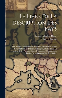 Front cover_Le Livre De La Description Des Pays