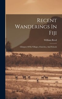 Front cover_Recent Wanderings In Fiji