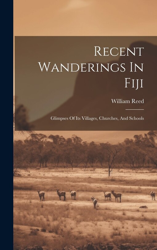 Front cover_Recent Wanderings In Fiji