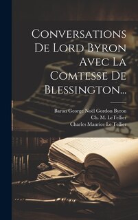 Front cover_Conversations De Lord Byron Avec La Comtesse De Blessington...