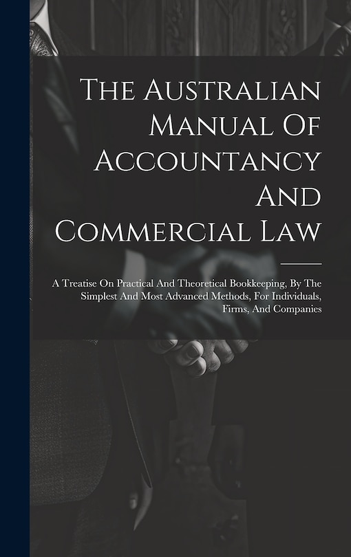 Couverture_The Australian Manual Of Accountancy And Commercial Law
