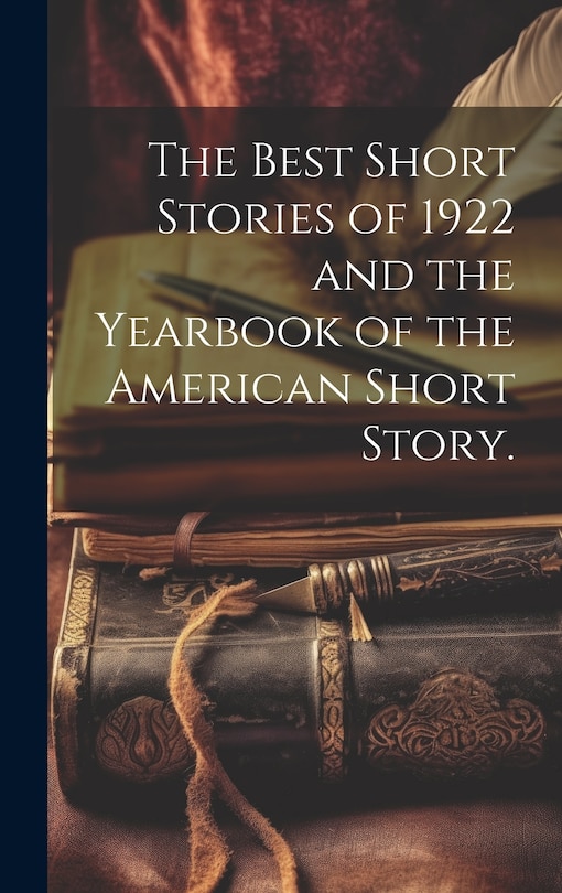 Couverture_The Best Short Stories of 1922 and the Yearbook of the American Short Story.
