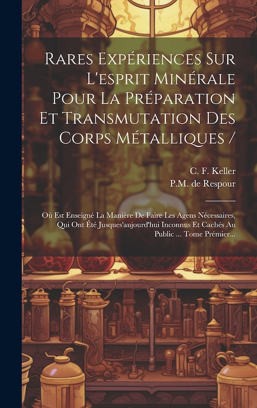 Couverture_Rares Exp&eacute;riences Sur L'esprit Min&eacute;rale Pour La Pr&eacute;paration Et Transmutation Des Corps M&eacute;talliques /