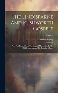 Front cover_The Lindisfarne And Rushworth Gospels