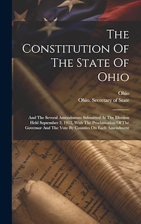 Front cover_The Constitution Of The State Of Ohio