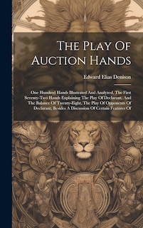Couverture_The Play Of Auction Hands