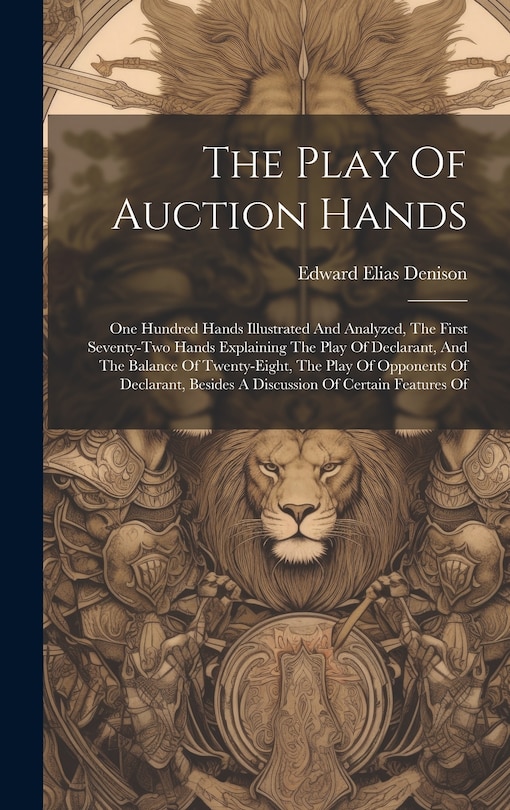Couverture_The Play Of Auction Hands