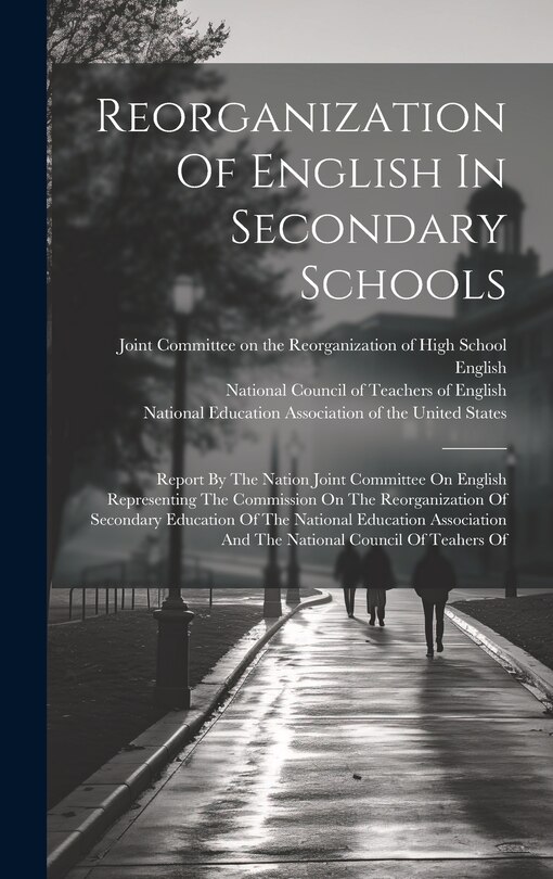 Couverture_Reorganization Of English In Secondary Schools