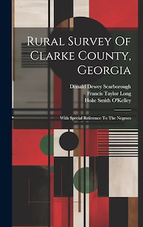 Front cover_Rural Survey Of Clarke County, Georgia