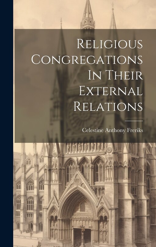 Couverture_Religious Congregations In Their External Relations