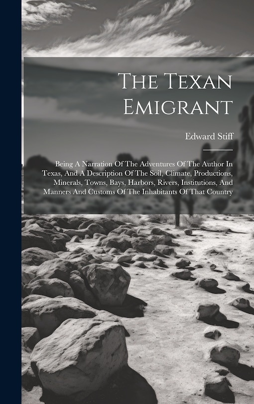 Front cover_The Texan Emigrant